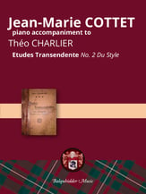 Etudes Transcendantes #2 Du Style Piano Accompaniment for Trumpet Book # 6345516 cover